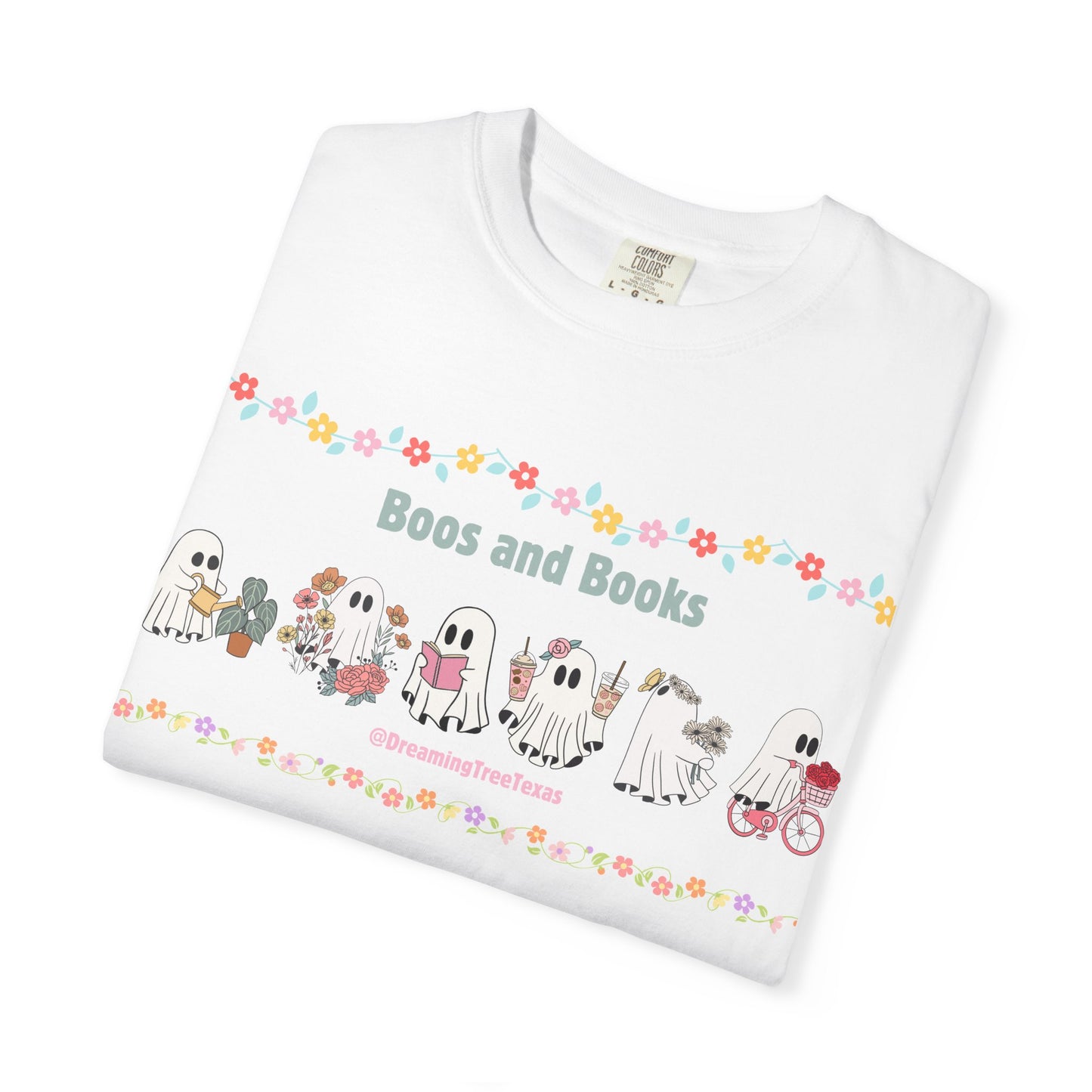 Books and Boos β Summer Edition Tee βοΈππ»