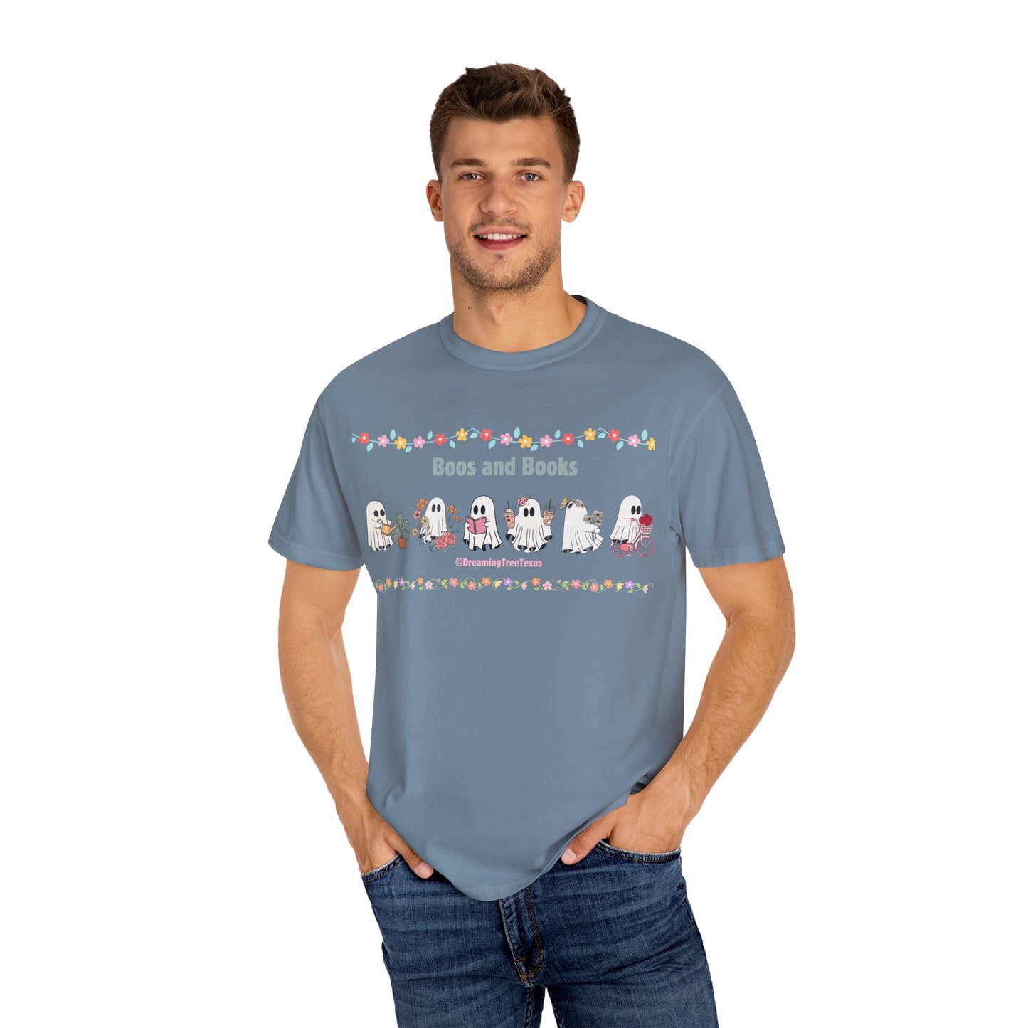 Books and Boos β Summer Edition Tee βοΈππ»