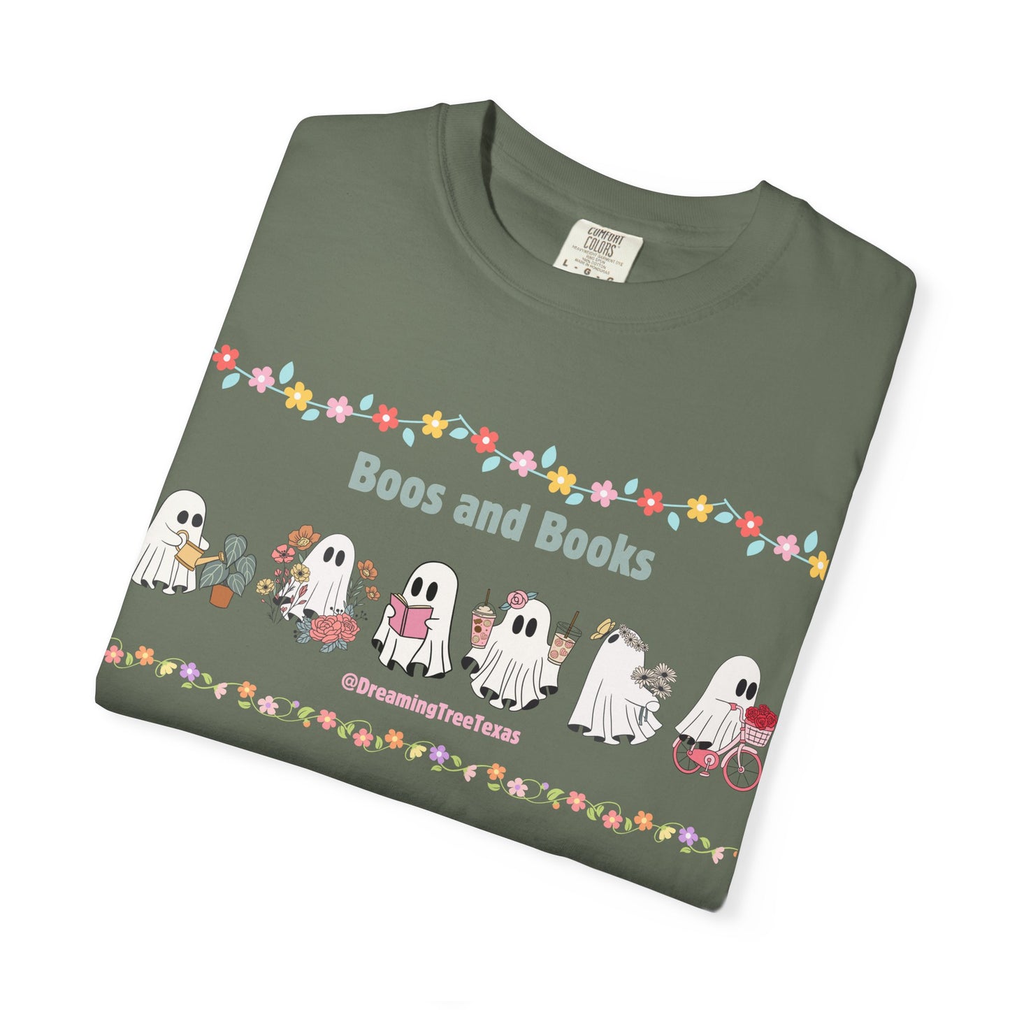 Books and Boos β Summer Edition Tee βοΈππ»