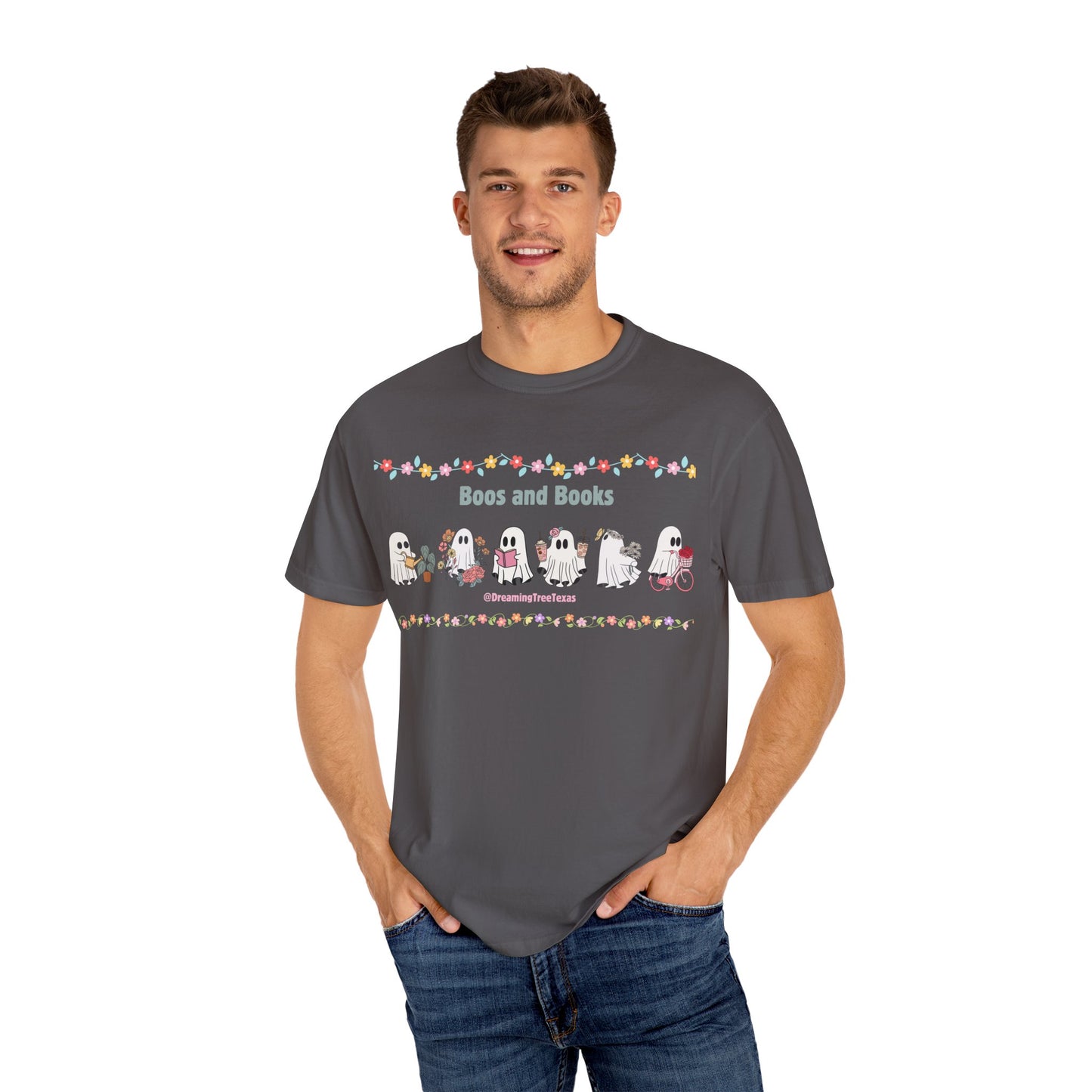 Books and Boos β Summer Edition Tee βοΈππ»