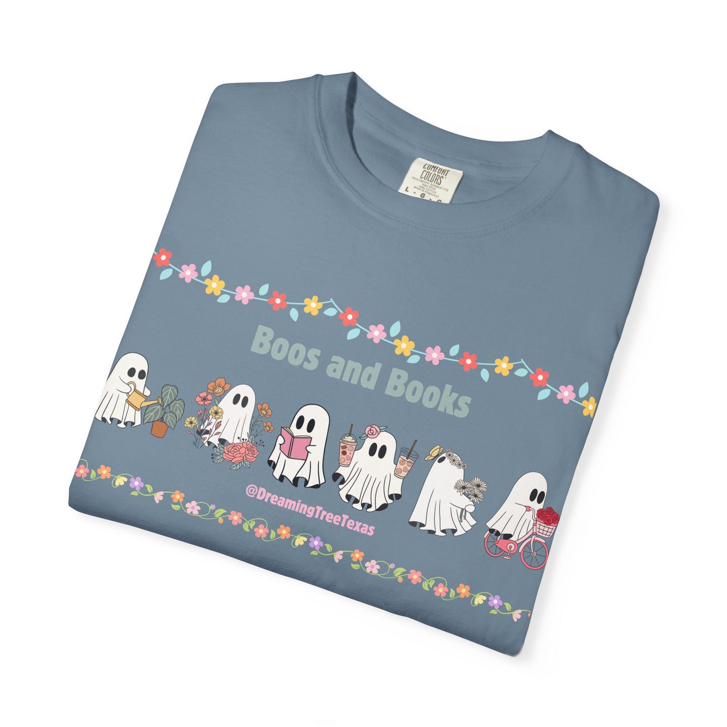 Books and Boos β Summer Edition Tee βοΈππ»