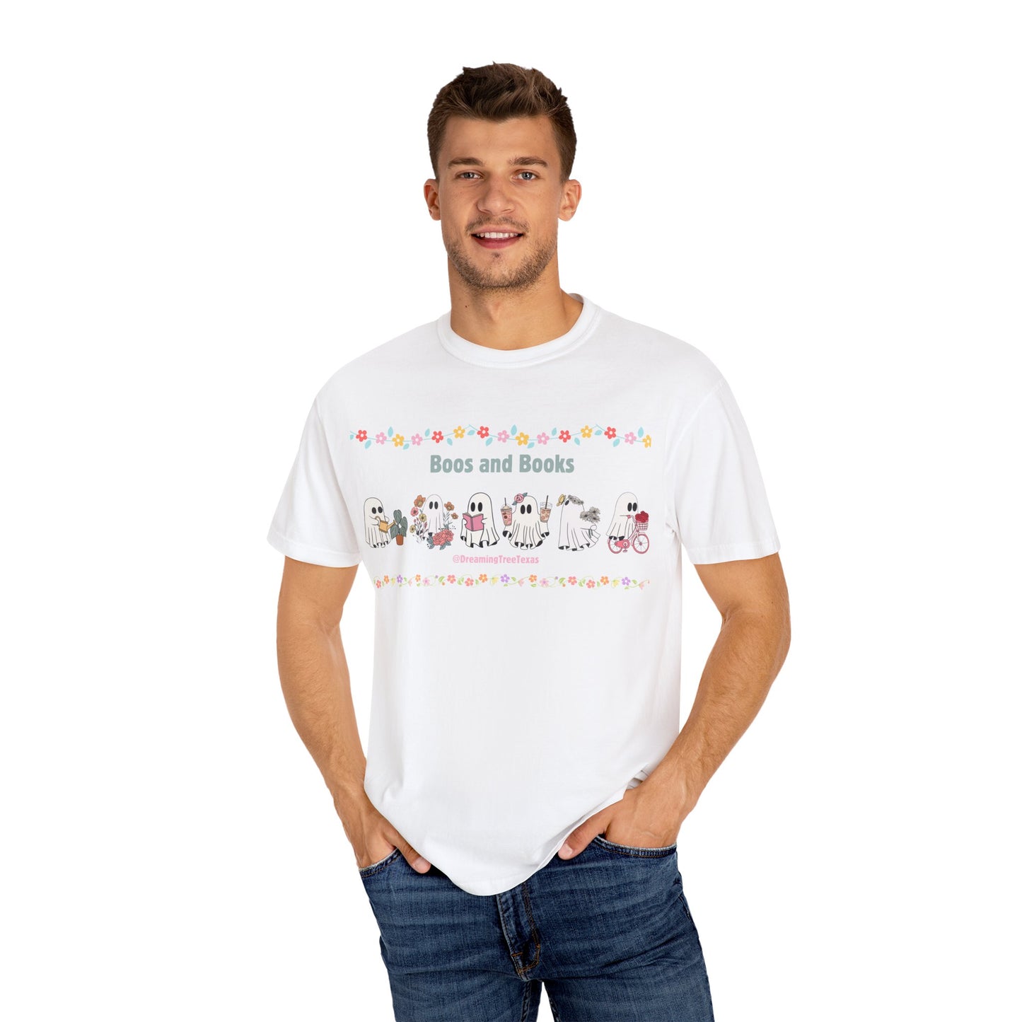 Books and Boos β Summer Edition Tee βοΈππ»