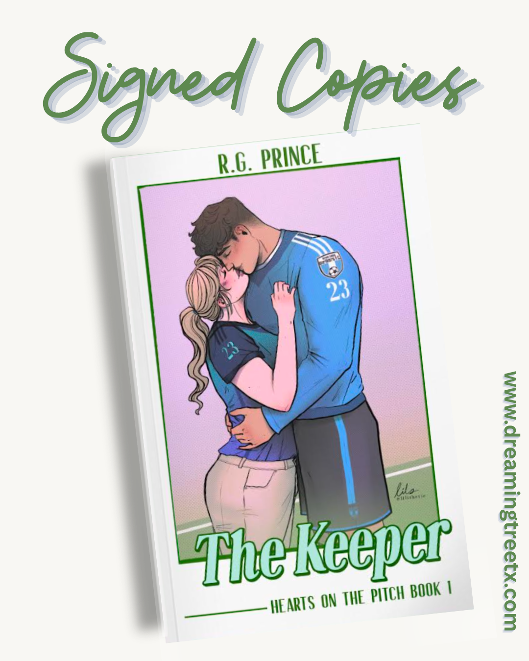 Signed Paperback: The Keeper by RG Prince