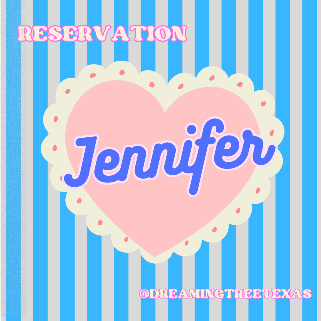 Reservation for Jenn