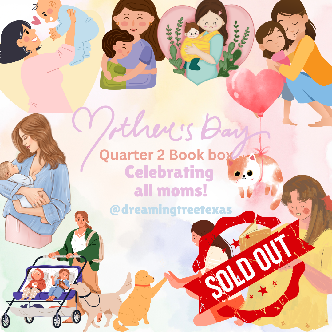 Quarterly Book Box - Celebrating all mothers! (Pre-order Now!) (all boxes must be purchased separately, please read description)