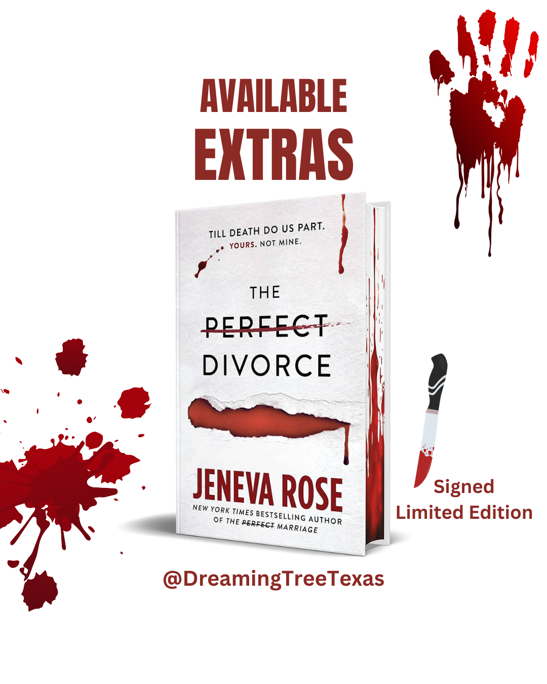 Signed Copy of The Perfect Divorce by Jeneva Rose
