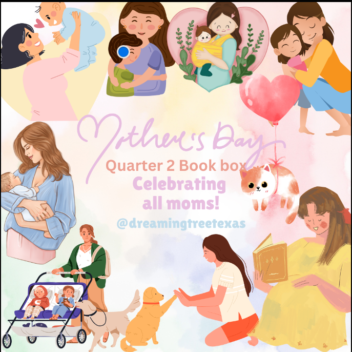 Quarterly Book Box - Celebrating all mothers! (Pre-order Now!) (all boxes must be purchased separately, please read description)