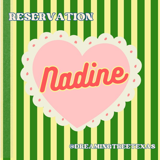Reservation for Nadine