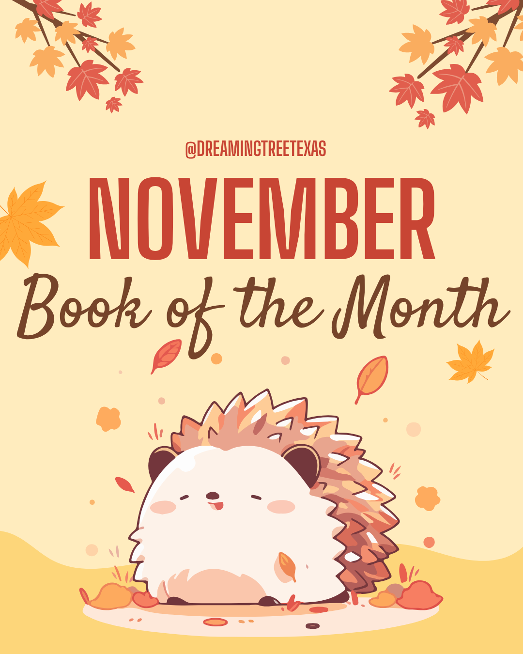 November Book of the Month Box - must be purchased individually