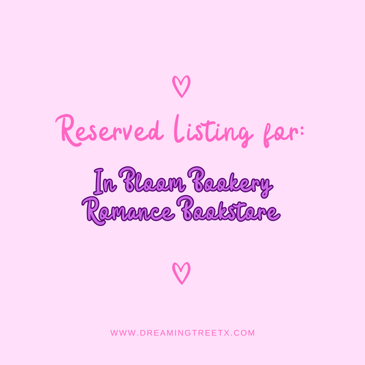 Reservation for In Bloom Bookery