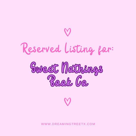 Reservation for Sweet Nothings Book Co