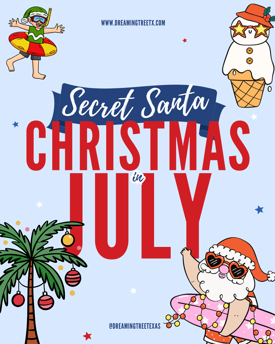 🎄 Christmas in July Secret Santa Book Exchange!🎁✨