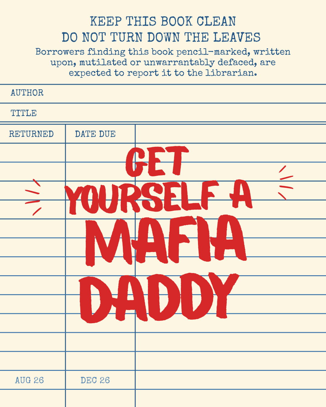 Get yourself a... Mafia Daddy - Surprise Drop!